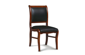 实木会议椅皮椅501